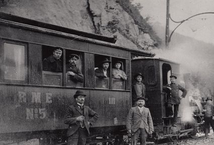 Ronsdorf-Müngstener-Eisenbahn in Müngsten