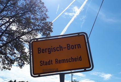 Ortsschild Bergisch Born